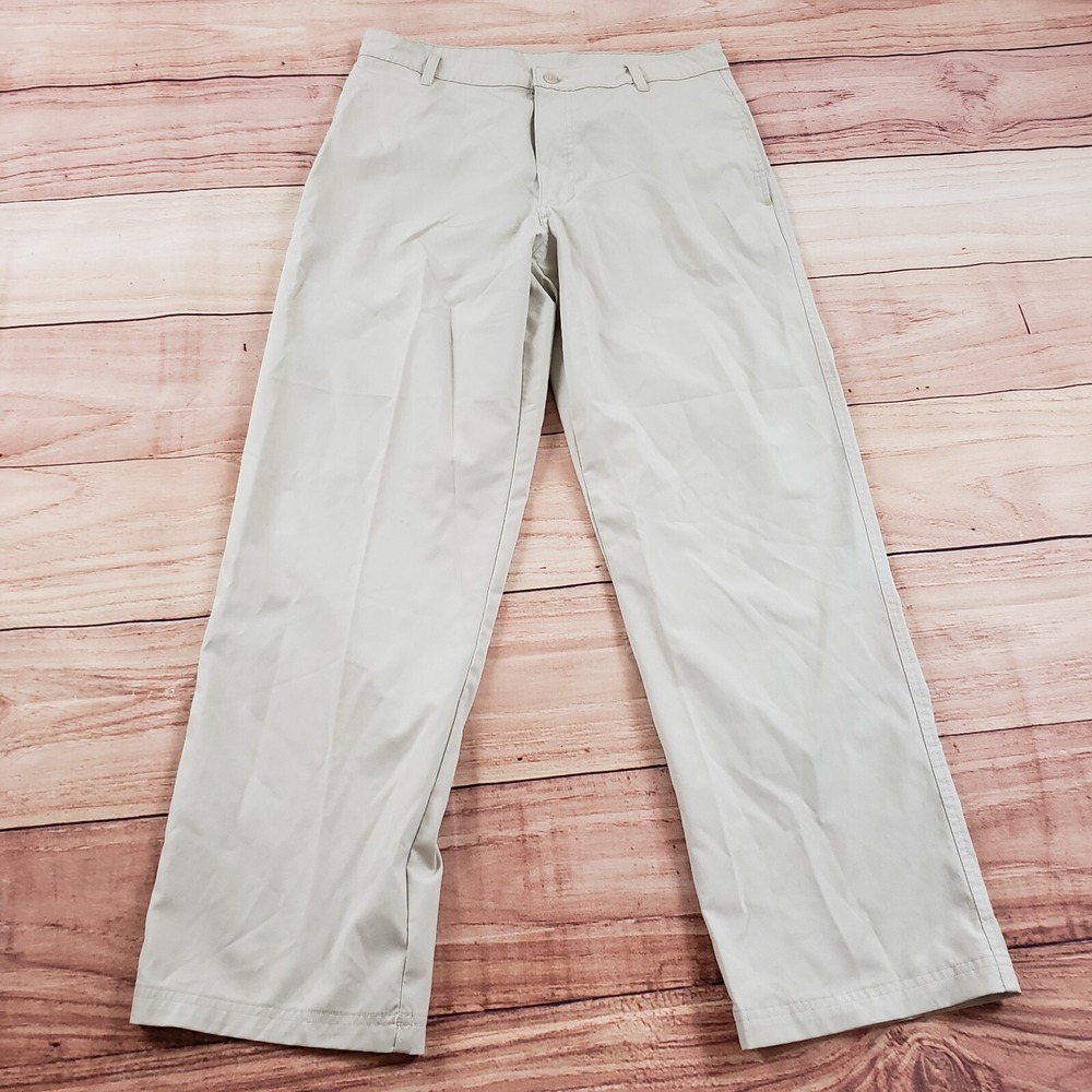 Champion Pants Mens‎ 34 Beige Straight Chino Outdoor Golfing Lightweight Adult